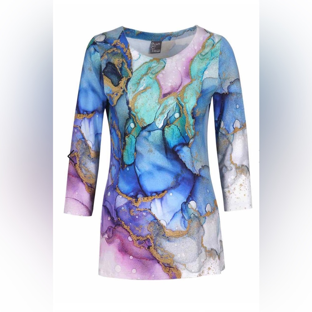 Dolcezza Tunic “Moody Mermaid Bubble” (22692) - Simply Art by Dolcezza - New
